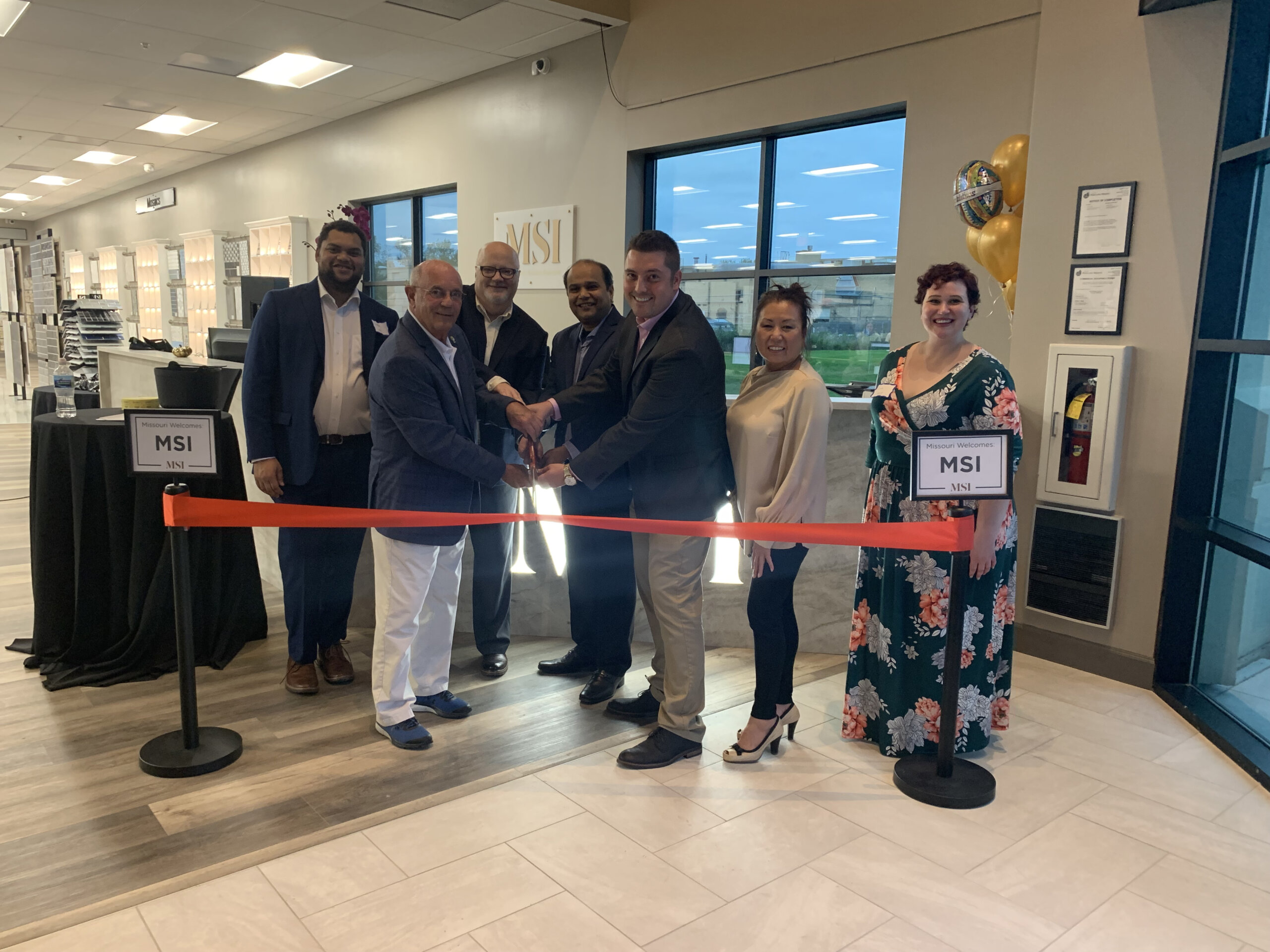 MSI Cut the Ribbon on New Showroom & Distribution Center in St. Louis